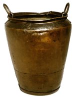 An Iron Age bronze cauldron found in Blairdrummond Moss in 1768