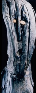 An Iron Age alder figure found in Ballachulish Moss in 1880