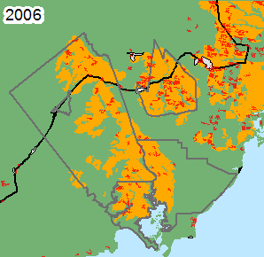 2006 Burnt Extent