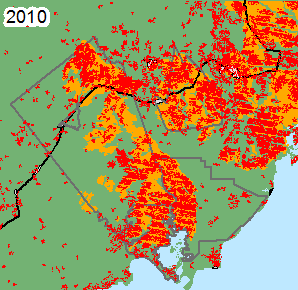 2010 Burnt Extent