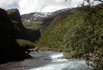 Approaching the Gorge, Ovstebo - Steine, Norway
