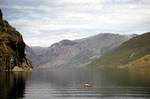 Head of Fjord, with Rowing Boat, Flam, Norway