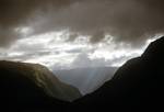 Storm Sunshine in Valley, Turtagro, Norway
