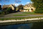 Houses, Well & River, Lower Slaughter, England