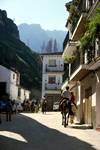 Street, Mule Rider, Cazorla, Spain