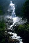 Waterfall from River, Engstligen Valley, Switzerland