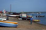 Boats in Harbour, Orford, England