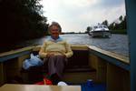 Anna in Boat, Near Oulton Broad, England