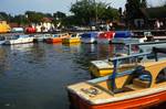 Many Boats in Harbour, Near Oulton Broad, England