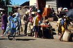 Hellville - Market Stall & Women, Nosy Be, Madagascar