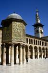 Ommayad Mosque - Minaret, Arches & Decoration, Damascus, Syria