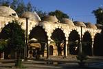 Suleiman Mosque - Arches in Courtyard, Damascus, Syria