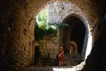 Arches & Sally, Krak des Chevalier, Syria