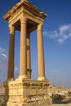 Tetra Pylon, Palmyra, Syria