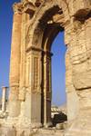 Carving on Arch, Sunlit, Palmyra, Syria