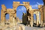 Triumphal Arch, Palmyra, Syria