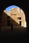 Courtyard Through Arch, Desert Castles - Qasr Kharanah, Jordan