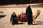 Camel & 2 Bedouin, Petra, Jordan
