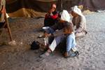 Bedouin Tent - Family Group, Beida, Jordan