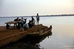 River Casomance, Senegal, Jetty, Ox Cart