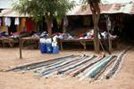 Sedhiou, Senegal, Market Stall - Lines of Rope