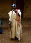 Sedhiou, Senegal, Man in Native Costume