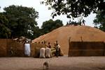 Village at Ferry, Senegal, Mountain of Groundnuts