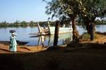 Georgetown, Gambia, Ferry Coming In