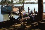 McCarthy Island, Georgetown, Gambia, Ferry, Women Washing
