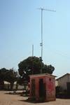 A Village, Gambia, Solar Telephone Booth