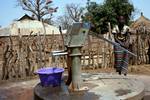 A Village, Gambia, Girl at New Well (Supplied by India)