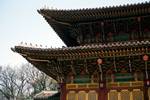 Changduk Palace - Pavilion - Detail Under Roof, Seoul, Korea