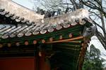 Changduk Palace - Pavilion - Roof Detail, Seoul, Korea