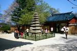 Pagoda, Women Praying, Naksansa, Korea