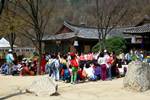Groups of Children, Korean Folk Village, Korea