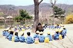 Circle of Toddlers, Korean Folk Village, Korea