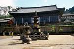 Temple, Pagoda & Lantern, Mt Kaya National Park, Korea