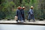 4 Monks on Pavement, Mt Kaya National Park, Korea