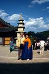 Anna & Korean Lady, Tongdosa Temple, Korea