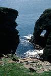 Geo - Pierced Cliff, Shetland - Nost, Scotland