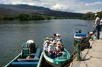 Party in Boat on River, Chiapas de Coroza, Mexico