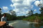 Jungle & Boatman, River San Pedro, Guatemala