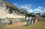 Ball Court - Ring & Carvings, Chichen-Itza, Mexico
