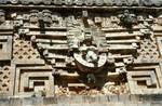 Carved Detail - Government Palace, Uxmal, Mexico
