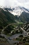 Winding Road Down Valley, Les Planes, Andorra