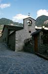 Old Church, Cobbled Street, Encamp, Andorra