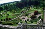Garden from Terrace, Drummond Castle, Scotland