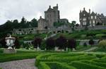 Castle & Sundial, Drummond Castle, Scotland