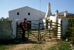 Farm, Gate & Sally, Inland, Minorca, Spain