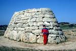 Ancient Burial Mound & Sally, Towards Ciudadella, Minorca, Spain